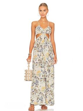 indah crochet dress Allyson Cotton Crochet Dress